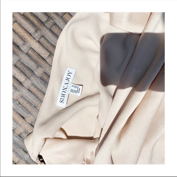 SHONA JOY Nude Silk Strappy Bias Cowl Slip Dress - Picture 4 of 4